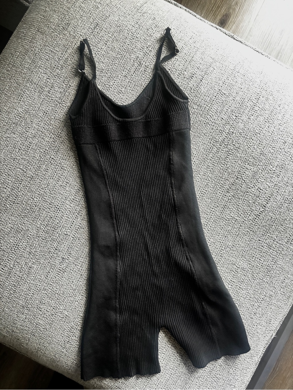 Jacquemus Black Ribbed Bodysuit - Picture 2 of 7